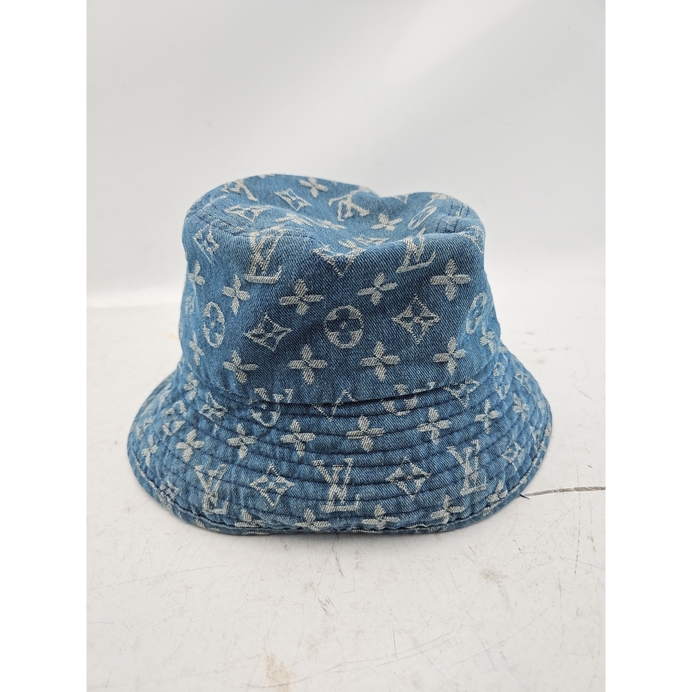 Louis Vuitton Denim Monogram Bucket Hat